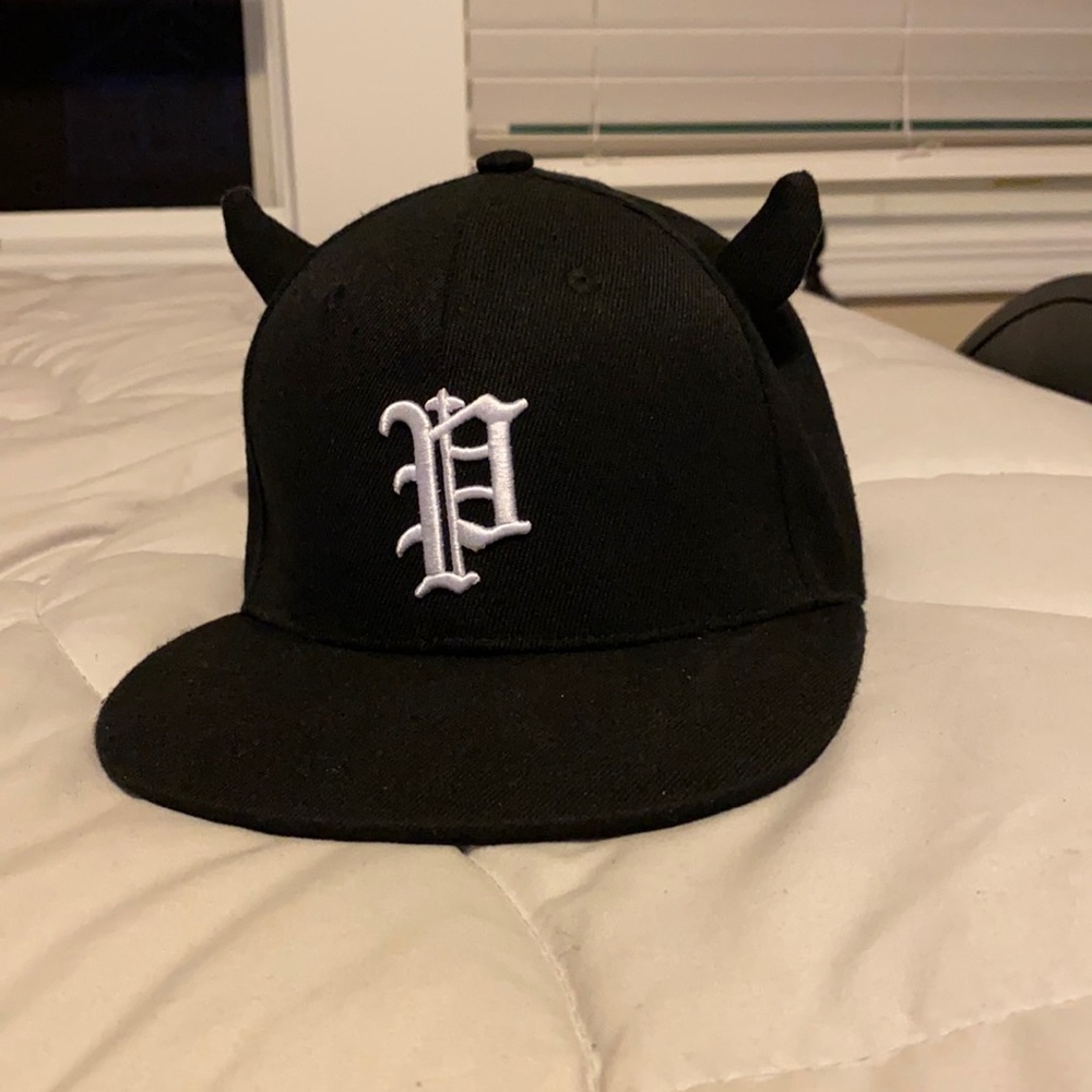 Horned Black SnapBack